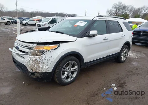 2011 Ford Explorer Limited z USA, uszkodzony, nr VIN 1FMHK8F81BGA31479